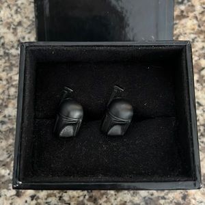 Star Wars Boba Fett Mandalorian cuff links
